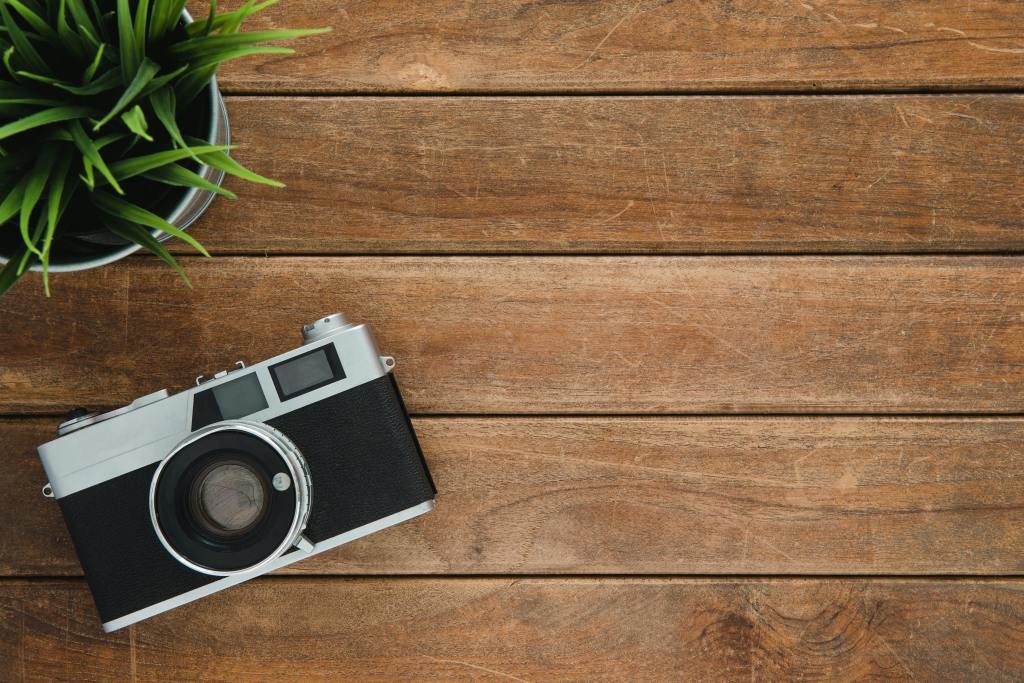image of a vintage camera. Photo by Tirachard Kumtanom from Pexels
